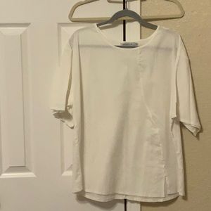 White tunic top